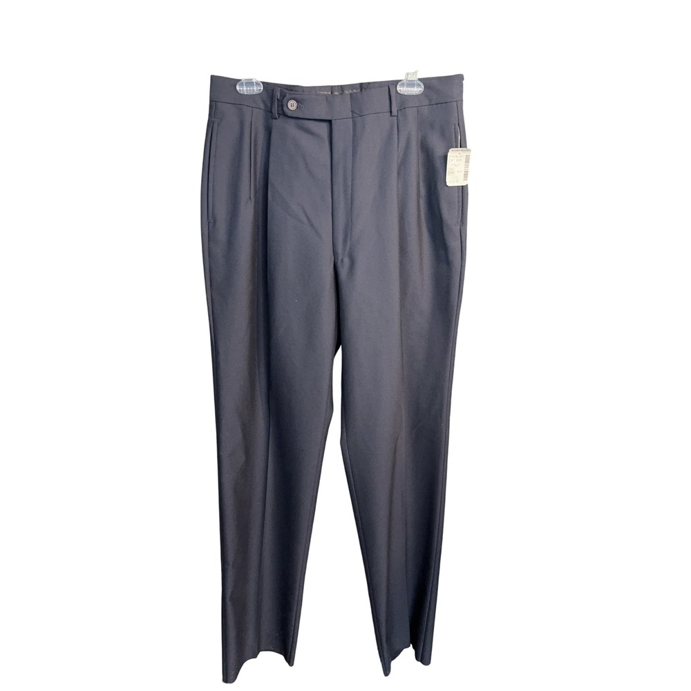 Colours Alexander Julian Pants Mens 34R Wool Pleated Dress Slacks‎ Classic USA